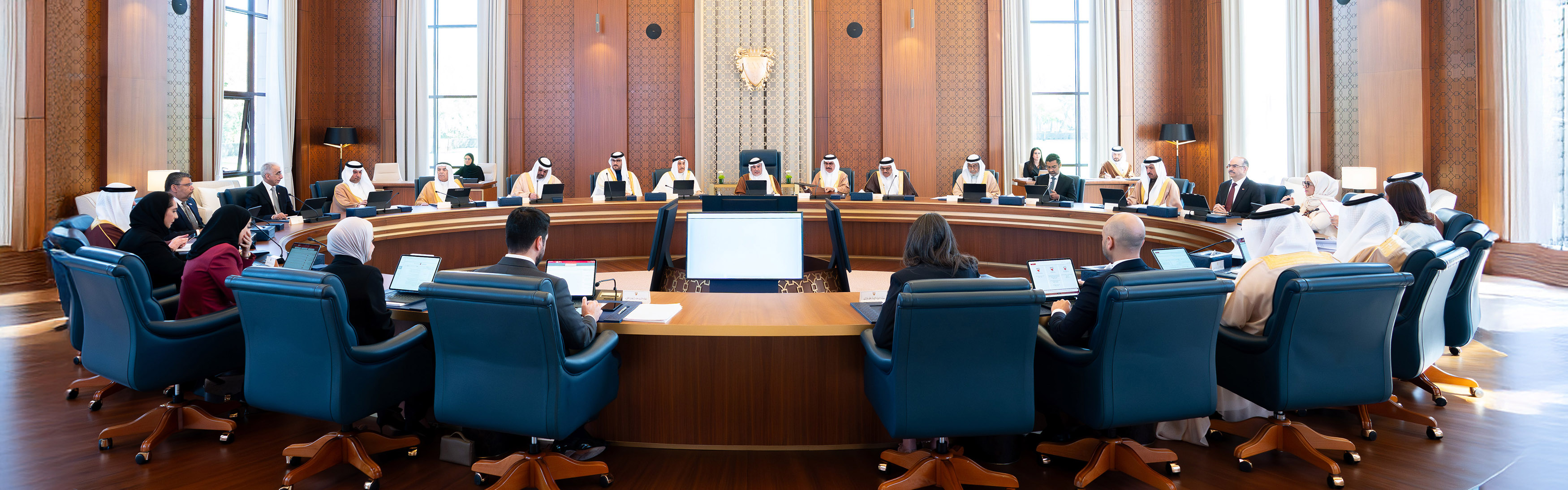 نائب جلالة الملك ولي العهد يترأس الاجتماع الاعتيادي الأسبوعي لمجلس الوزراء